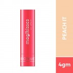 Biotique Advanced Ayurveda Magikisses Lip Balm (Peach It), 4 g